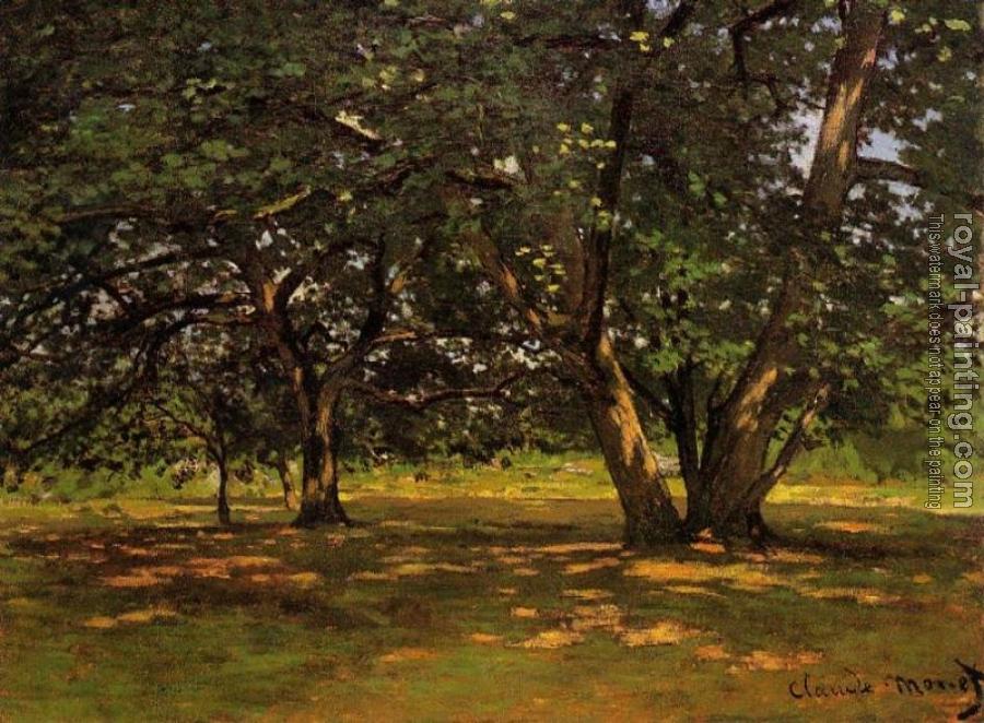 Claude Oscar Monet : Fontainebleau Forest